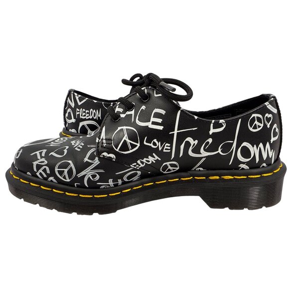 Dr. Martens 1461 Script Smooth Leather Oxford Shoes Size EU 37 US W 6 RARE! - Picture 3 of 12